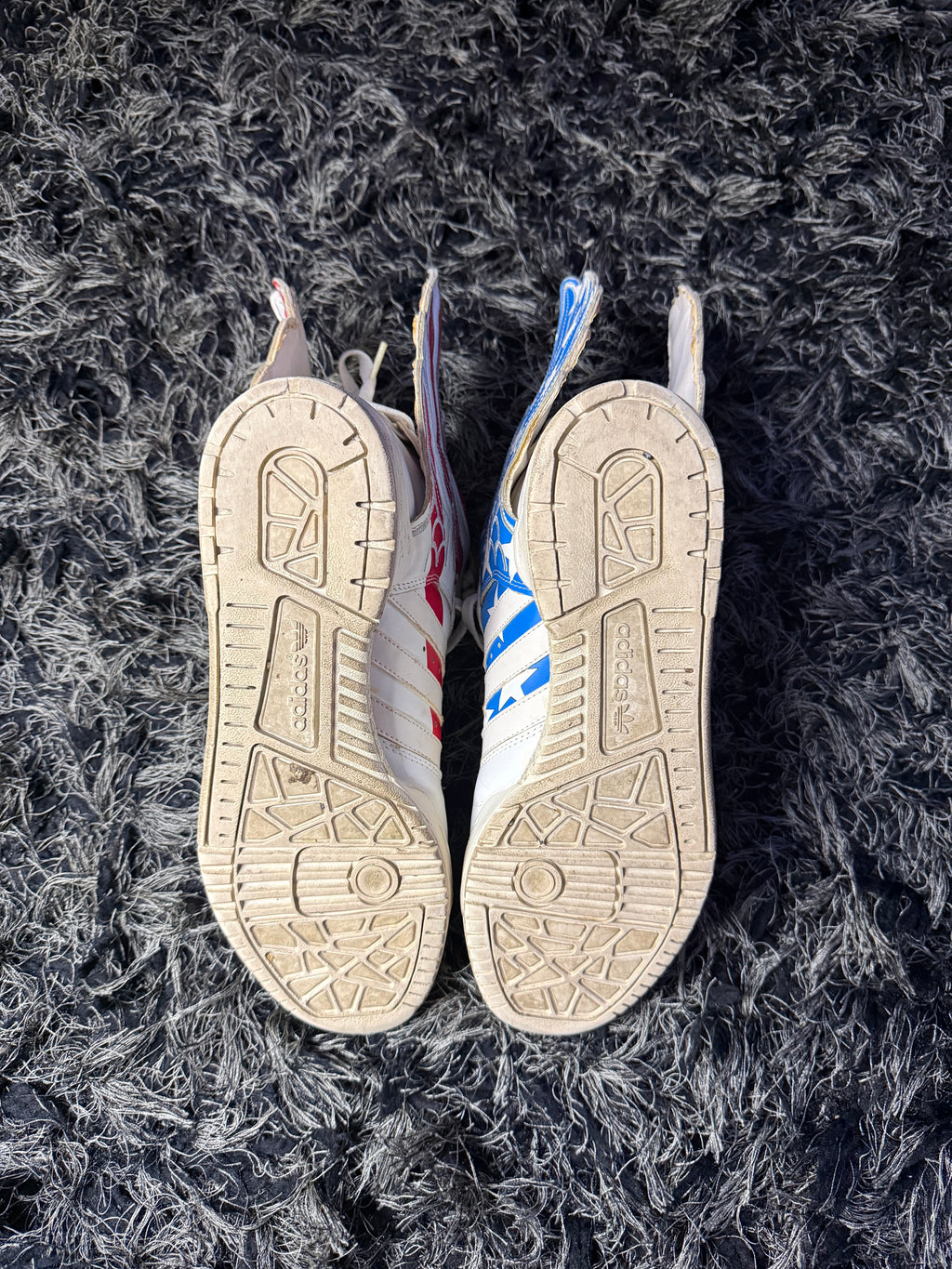 Sz(9) Adidas x Jeremy Scott Stars and Stripes 2.0