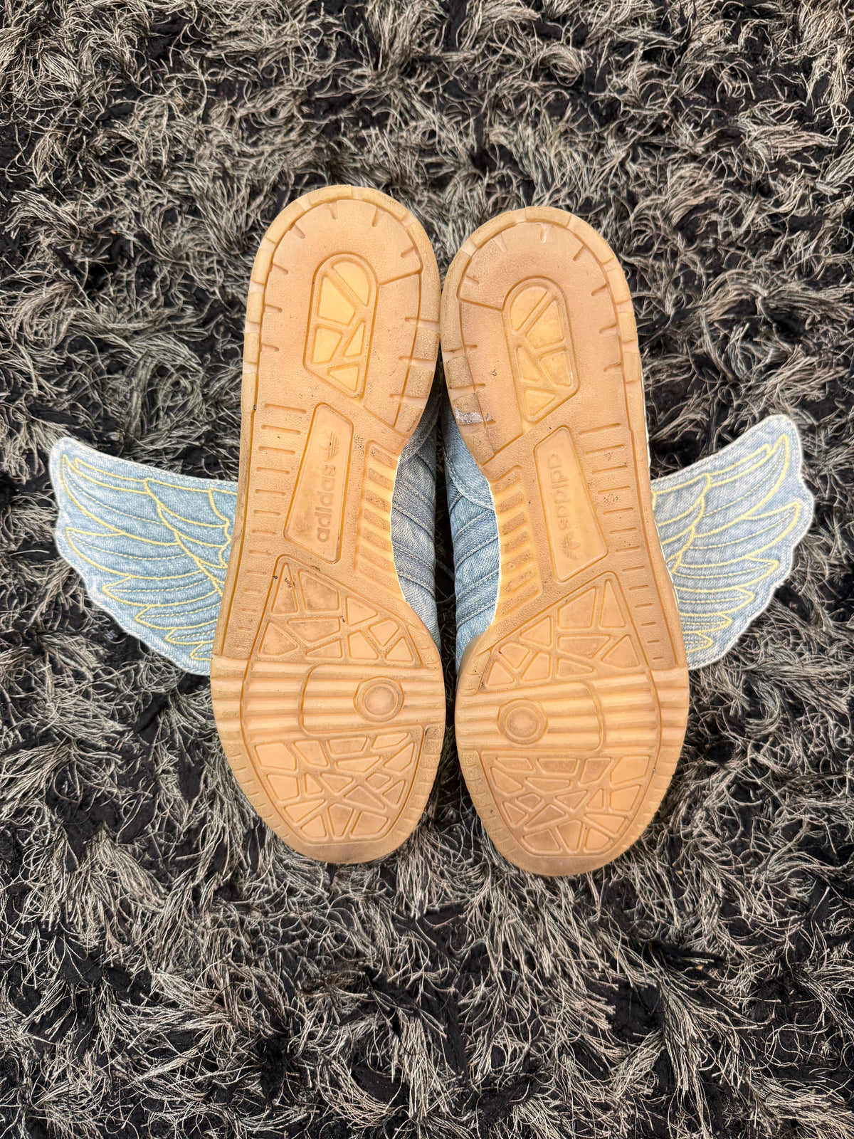 Sz(10.5) Adidas x Jeremy Scott Denim 1.0