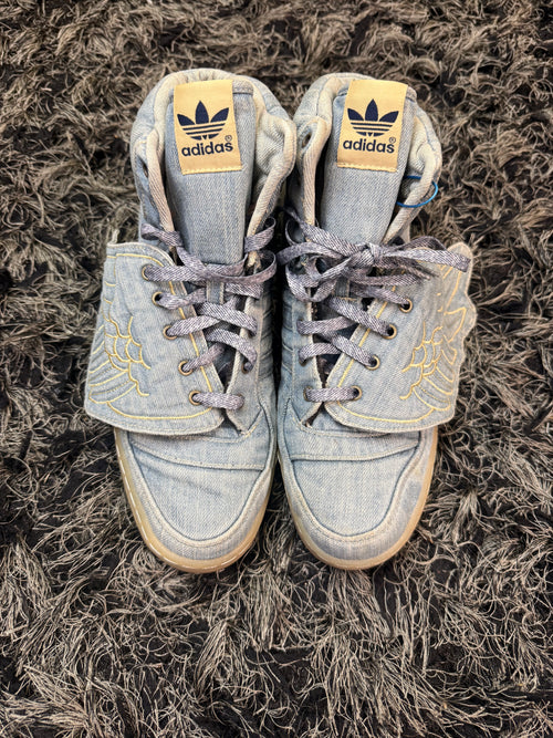 Sz(10.5) Adidas x Jeremy Scott Denim 1.0