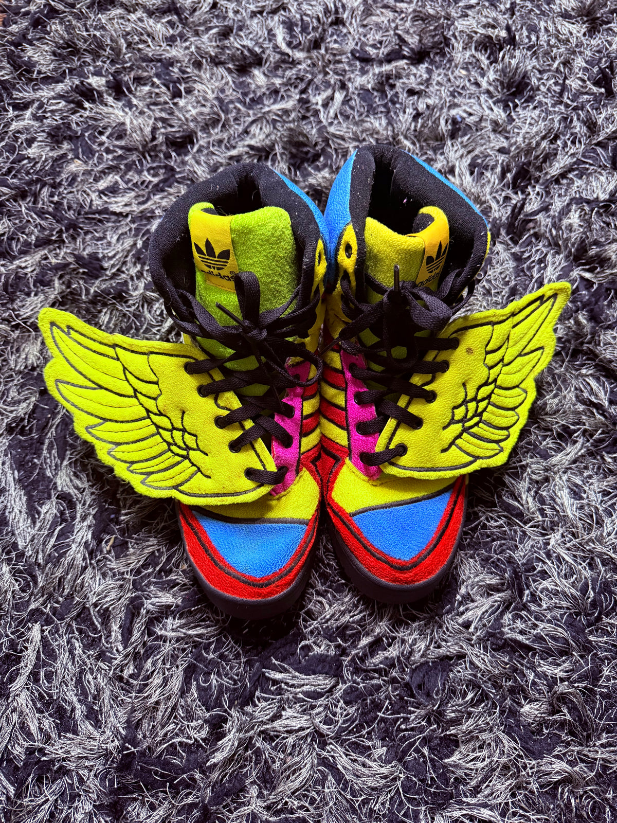 Sz(12) Adidas x Jeremy Scott multicolor rainbow 1.0 (Copy)