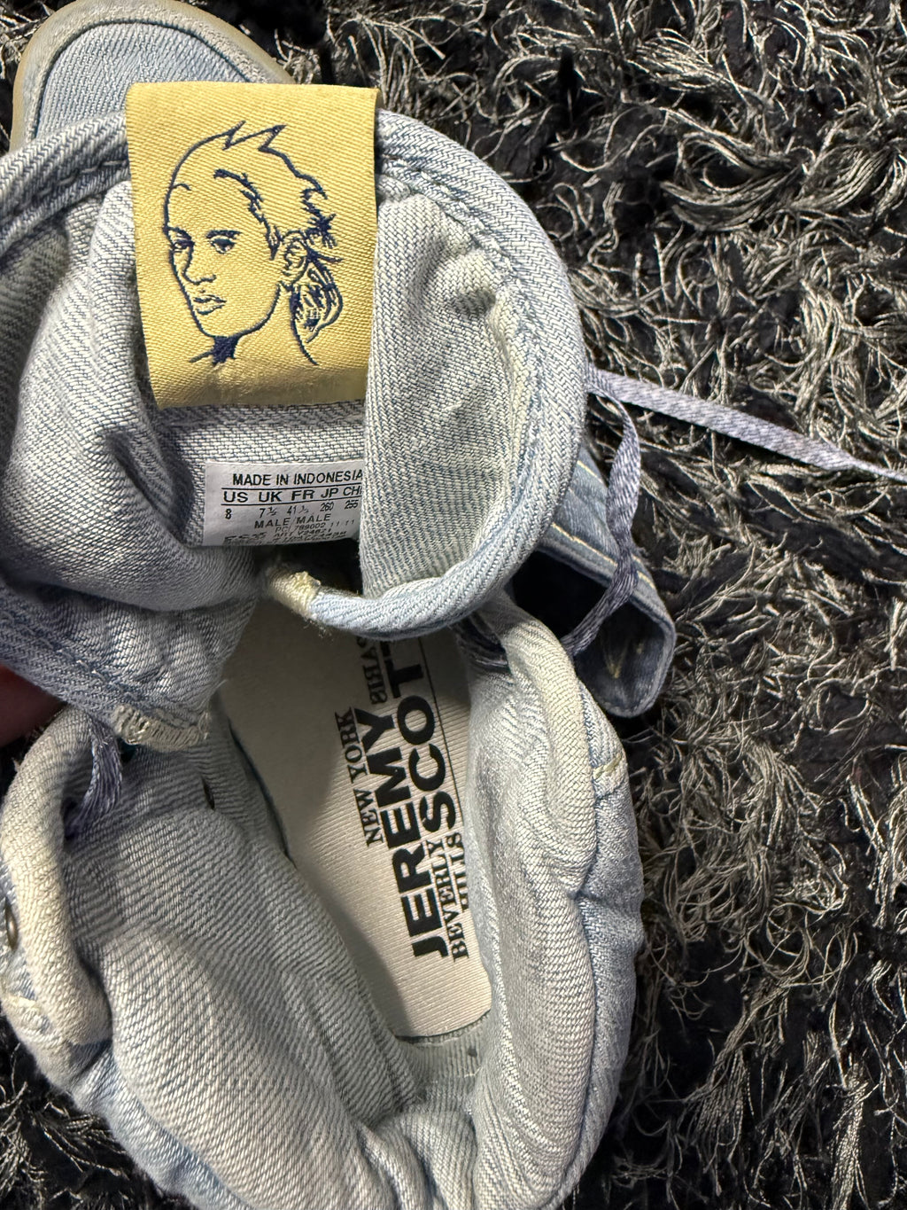 Sz(8) Adidas x Jeremy Scott Denim 1.0