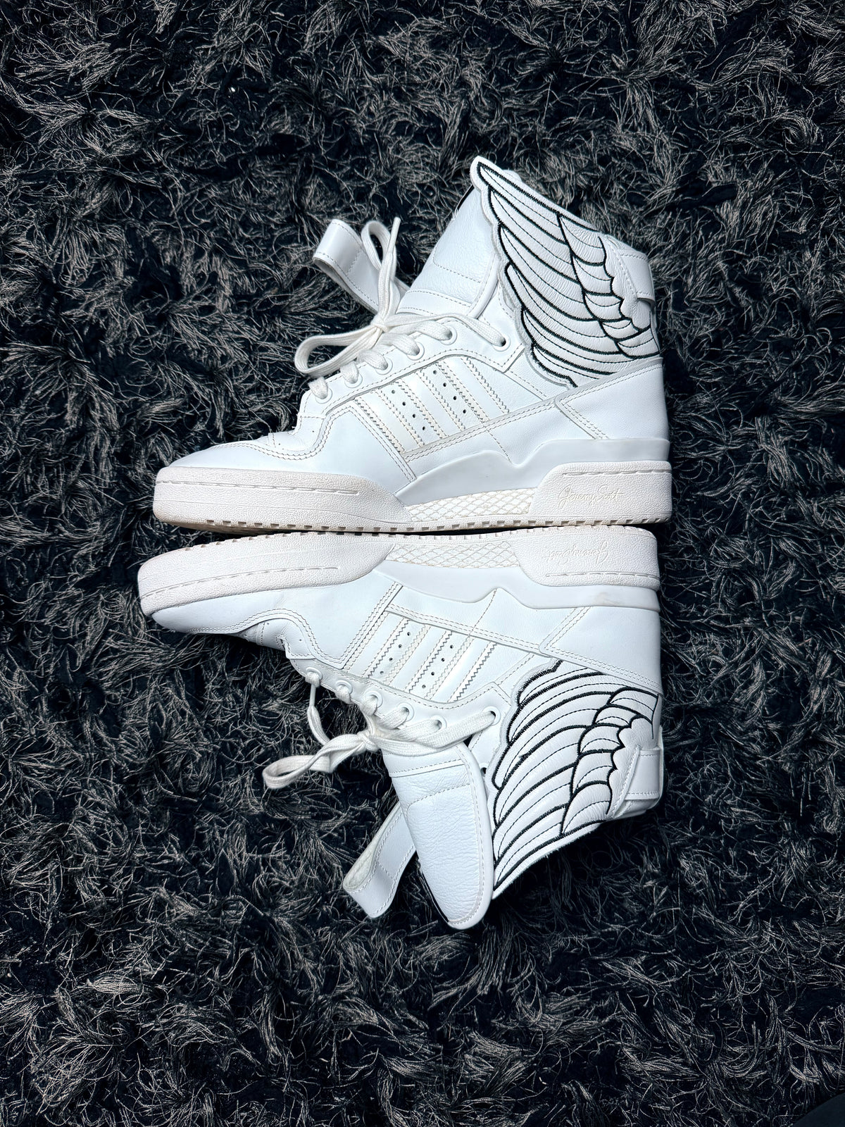 Sz(9) Adidas x Jeremy Scott Cloud white 4.0