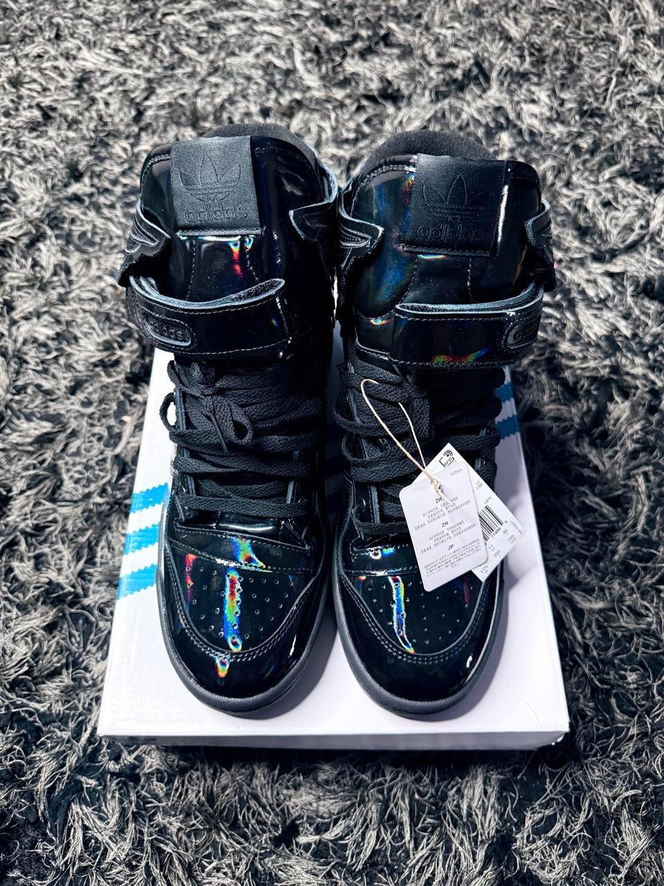 Sz(11.5) Adidas x Jeremy Scott 4.0 Black Opal (Ds)