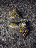 Sz(12) Adidas x Jeremy Scott leopard hi instinct