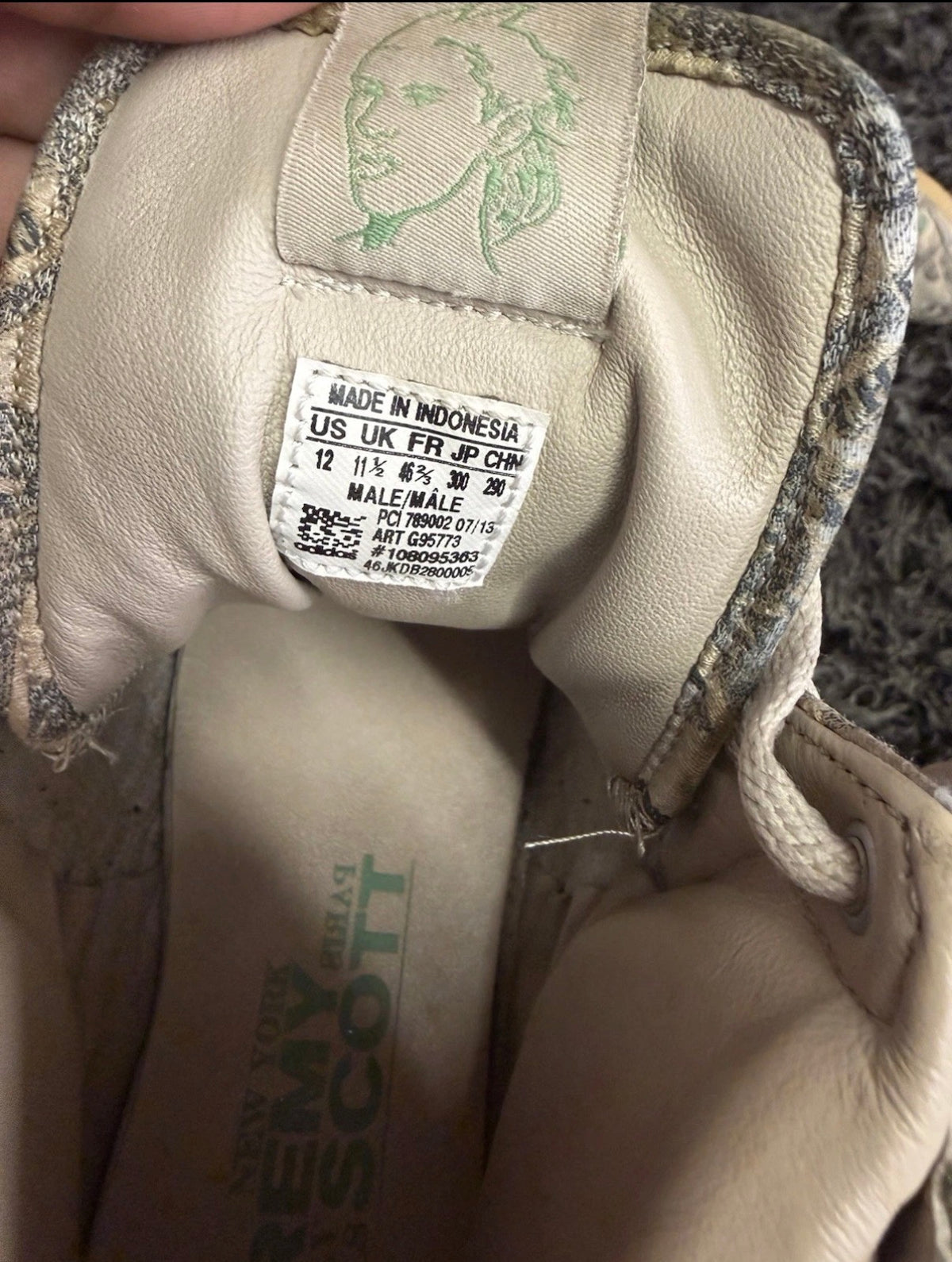 Sz(12) Adidas x Jeremy Scott Money 2.0