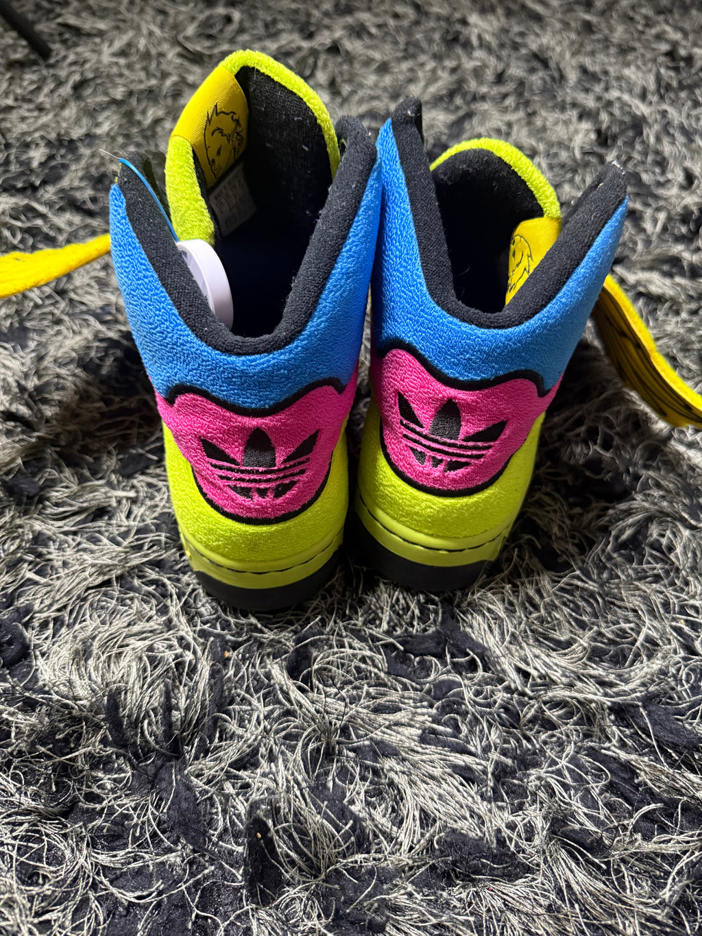 Sz(9) Adidas x Jeremy Scott multicolor rainbow 1.0