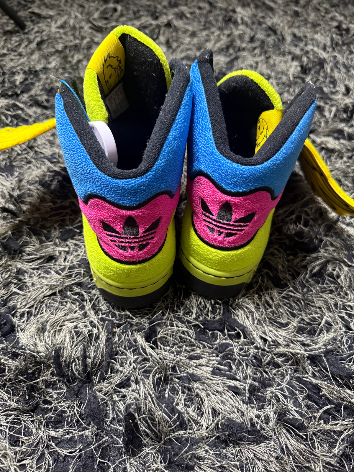 Sz(9) Adidas x Jeremy Scott multicolor rainbow 1.0