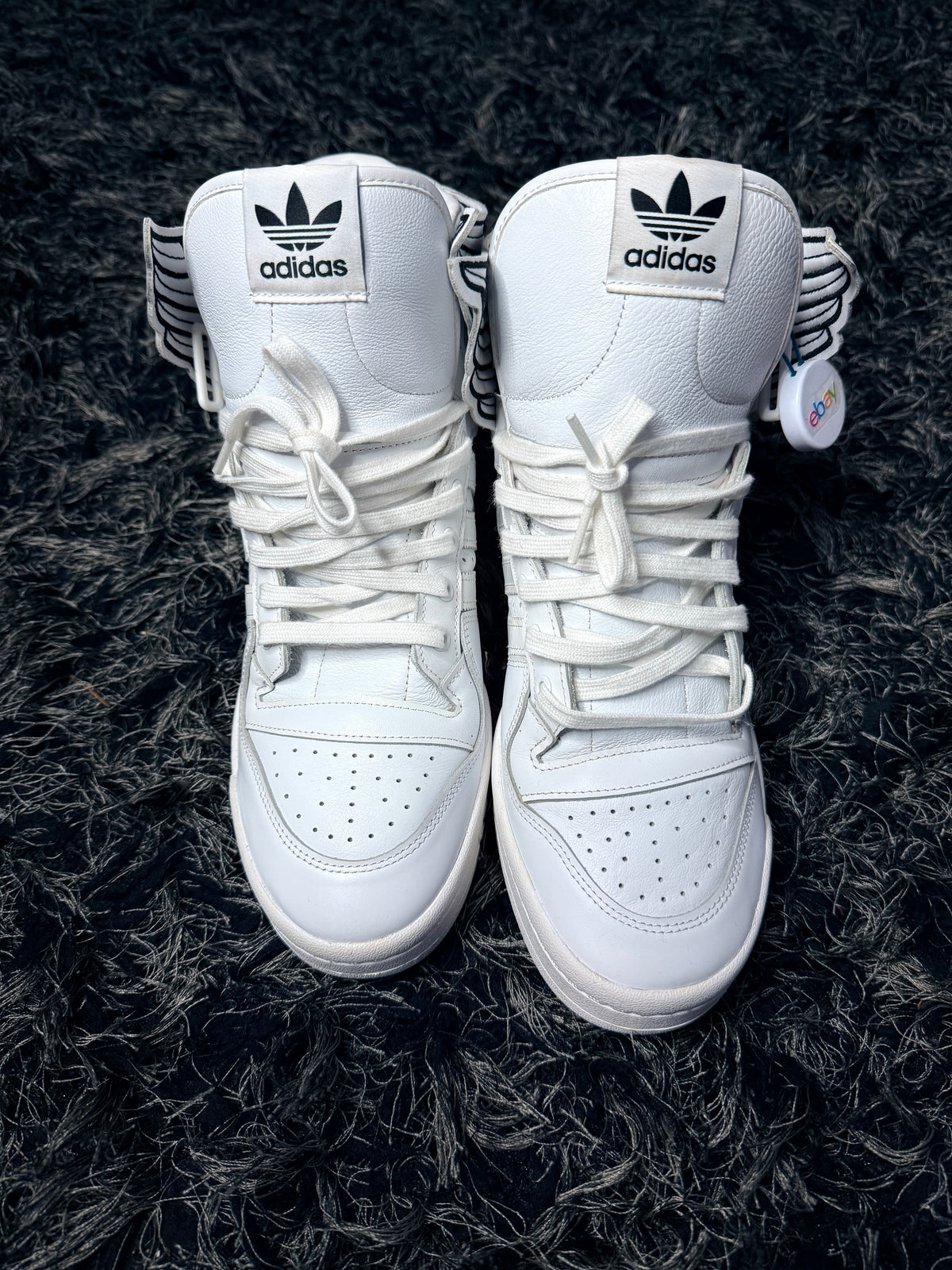 Sz(12.5) Adidas x Jeremy Scott Cloud white 4.0