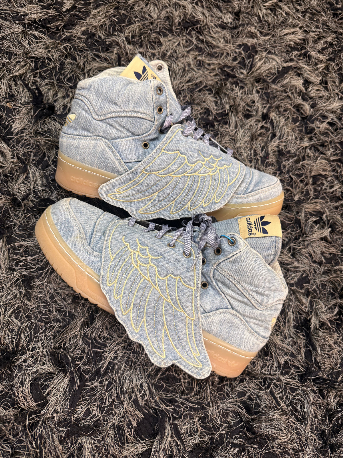 Sz(10.5) Adidas x Jeremy Scott Denim 1.0