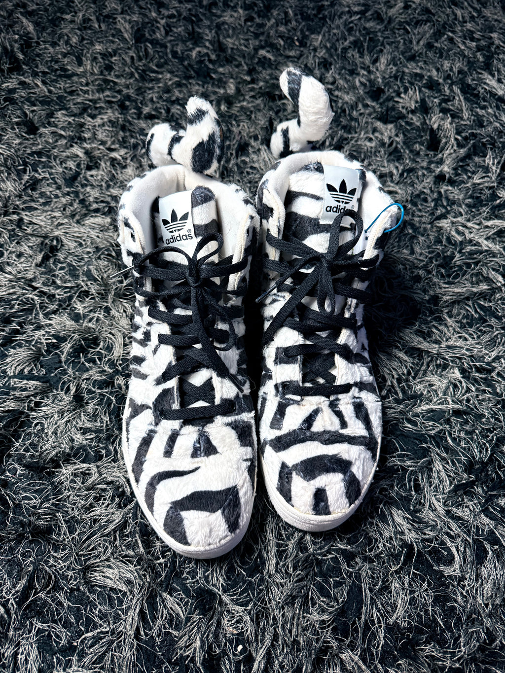 Sz(13) Adidas x Jeremy Scott White Tiger