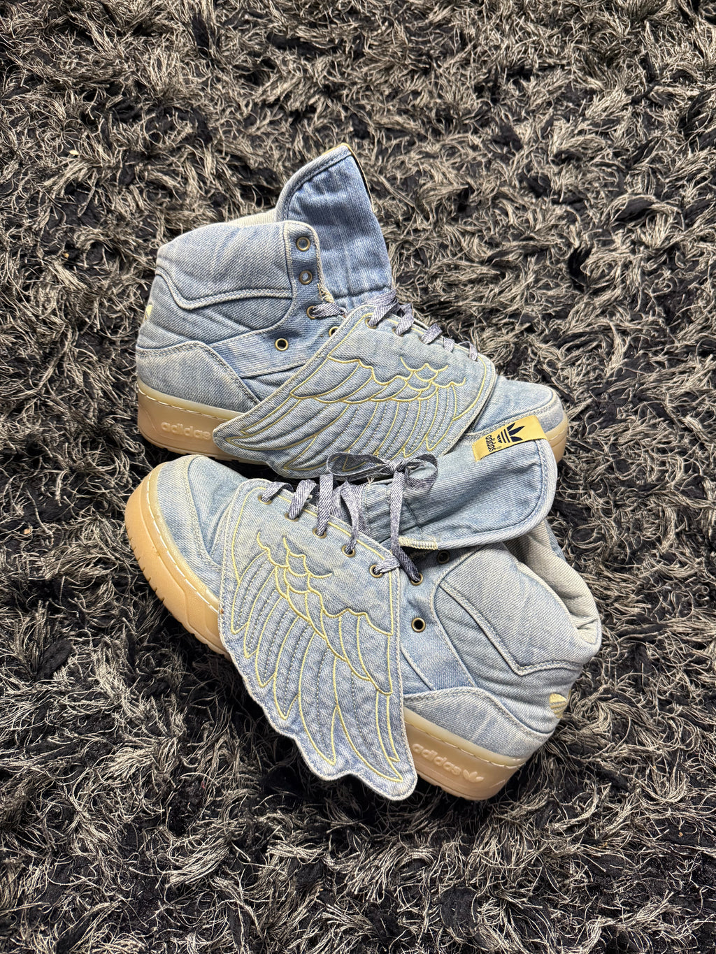 Sz(10.5) Adidas x Jeremy Scott Denim 1.0