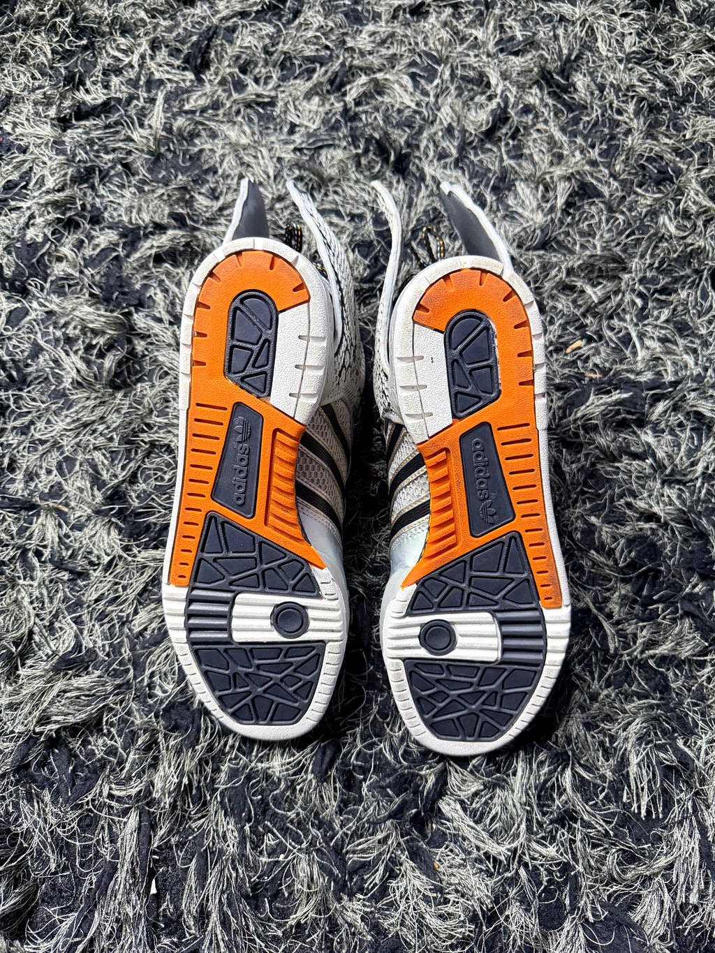 Sz(8) Adidas x Jeremy Scott grey mesh 2.0