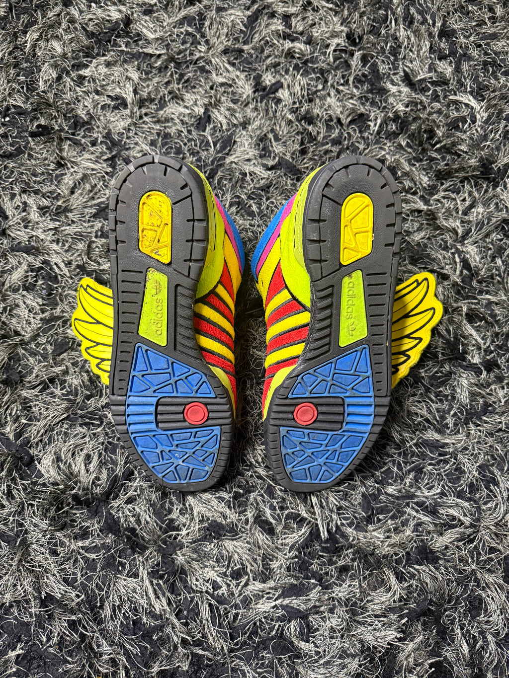 Sz(9) Adidas x Jeremy Scott multicolor rainbow 1.0