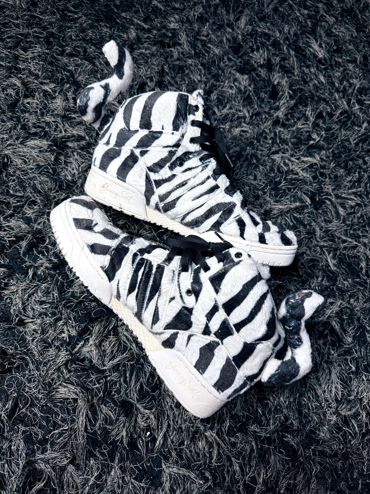 Sz(13) Adidas x Jeremy Scott White Tiger
