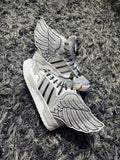 Sz(8) Adidas x Jeremy Scott grey mesh 2.0