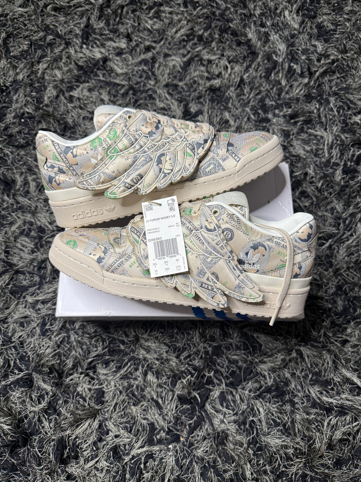 Sz(10) Adidas x Jeremy Scott money forum low  “DS”
