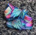 Sz(11.5) Adidas x Jeremy Scott Rainbow Foil 1.0