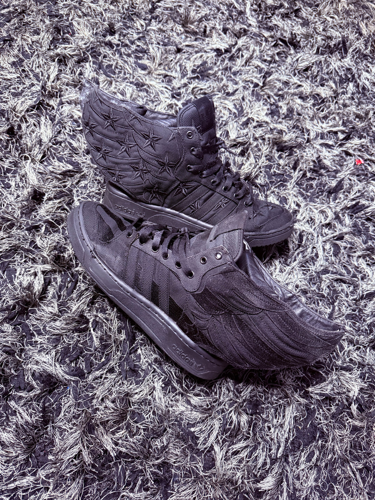Sz(8.5) Adidas x Jeremy Scott asap rocky flag 2.0