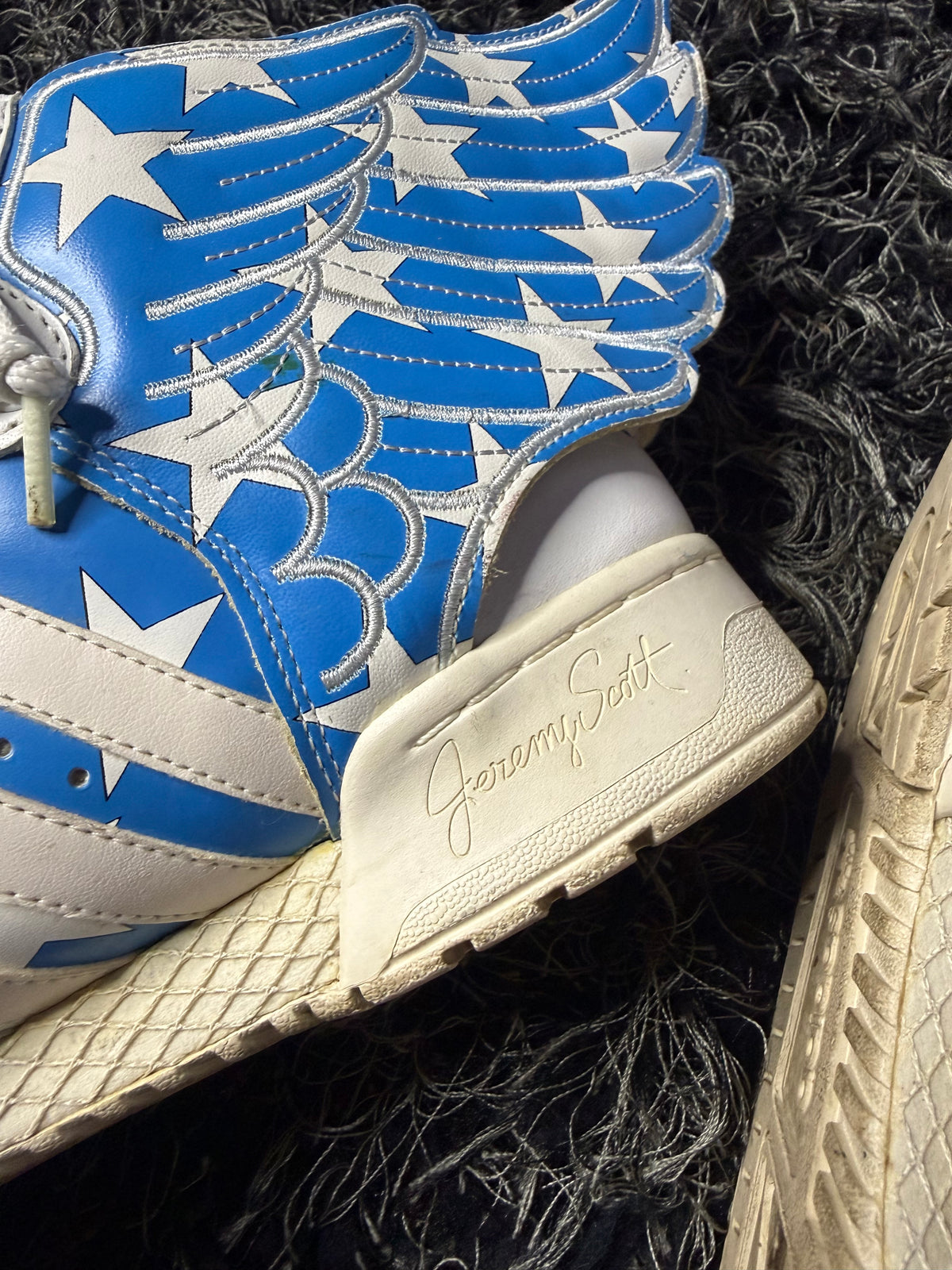 Sz(9) Adidas x Jeremy Scott Stars and Stripes 2.0