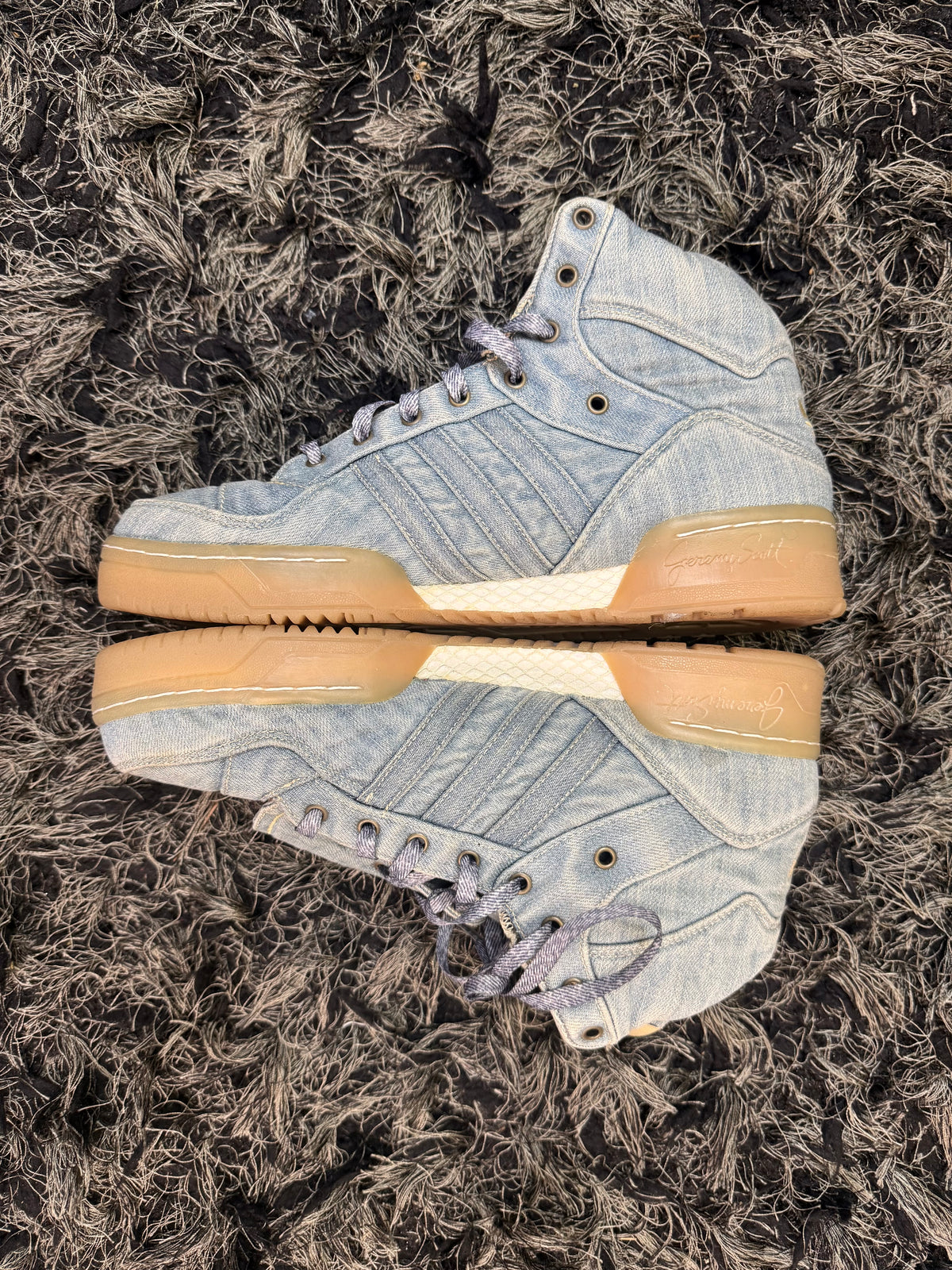 Sz(10.5) Adidas x Jeremy Scott Denim 1.0