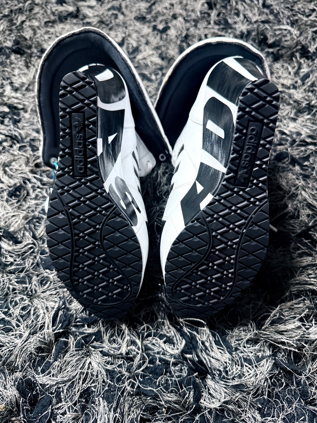 Sz(6.5) Adidas x Jeremy Scott streetball platform wedge