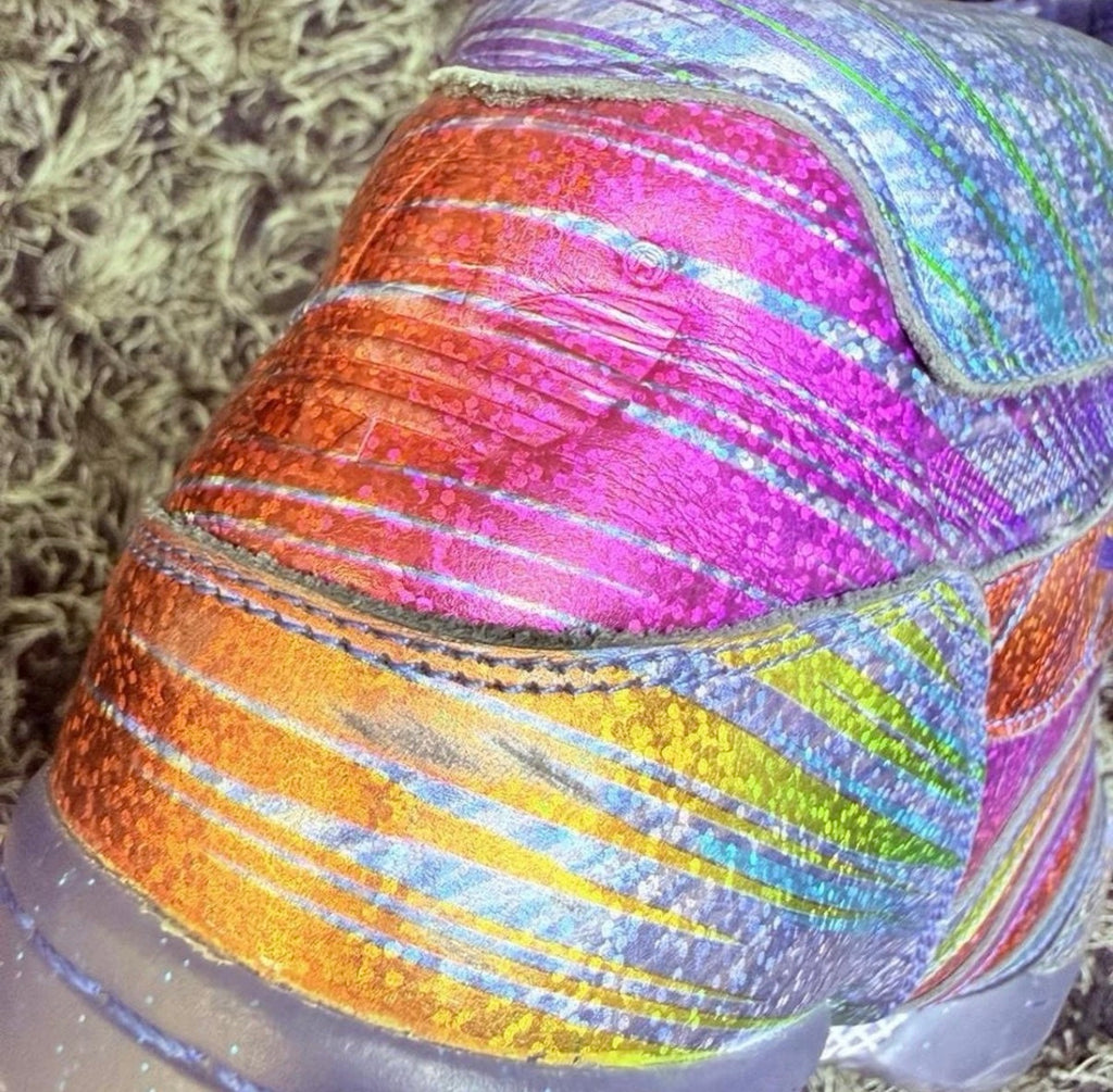 Sz(11.5) Adidas x Jeremy Scott Rainbow Foil 1.0