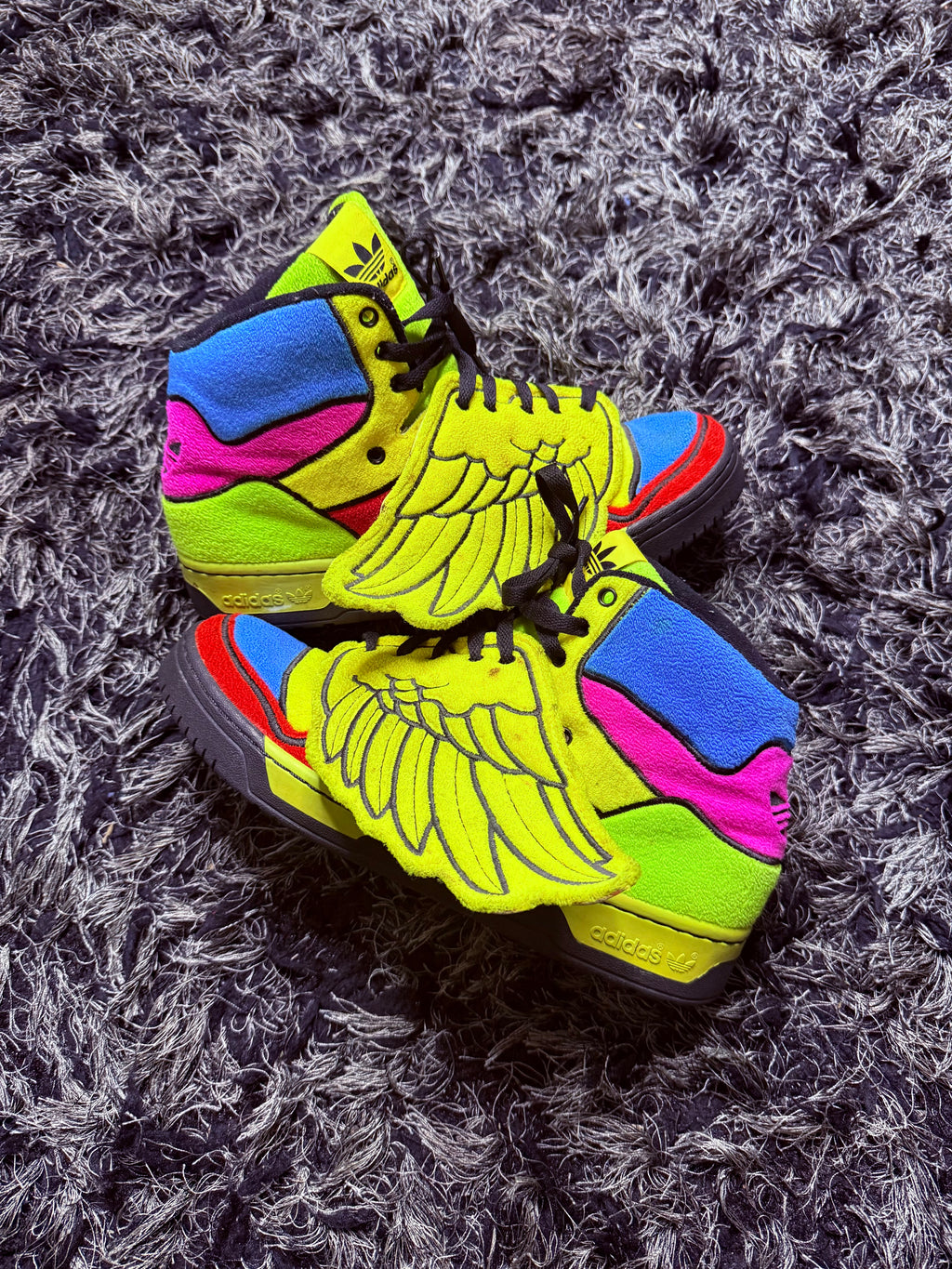 Sz(12) Adidas x Jeremy Scott multicolor rainbow 1.0 (Copy)